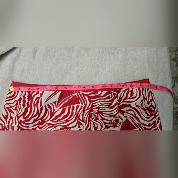 NWT Vineyard Vines Button Wrap Reversible Short Skirt, Size 6 - Picture 10 of 13